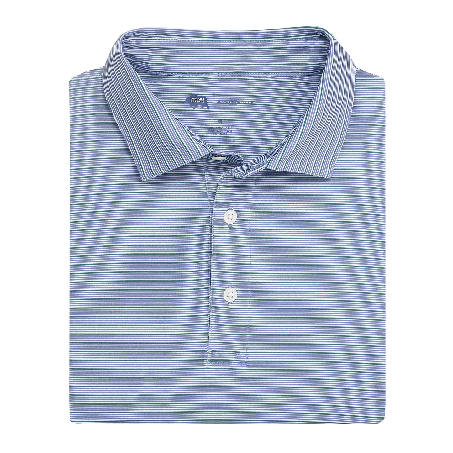 Bogey Stripe Performance Polo