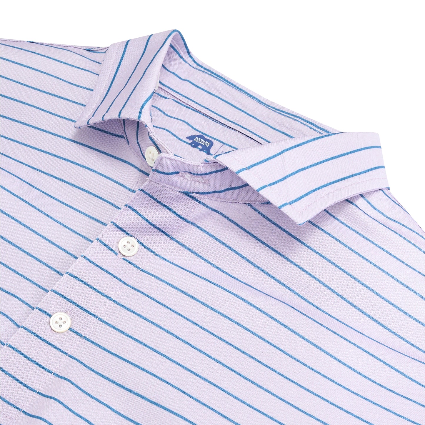 Tourney Stripe Performance Pique Polo
