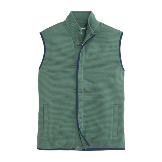 Cloud Quilt Vest - Dark Forest