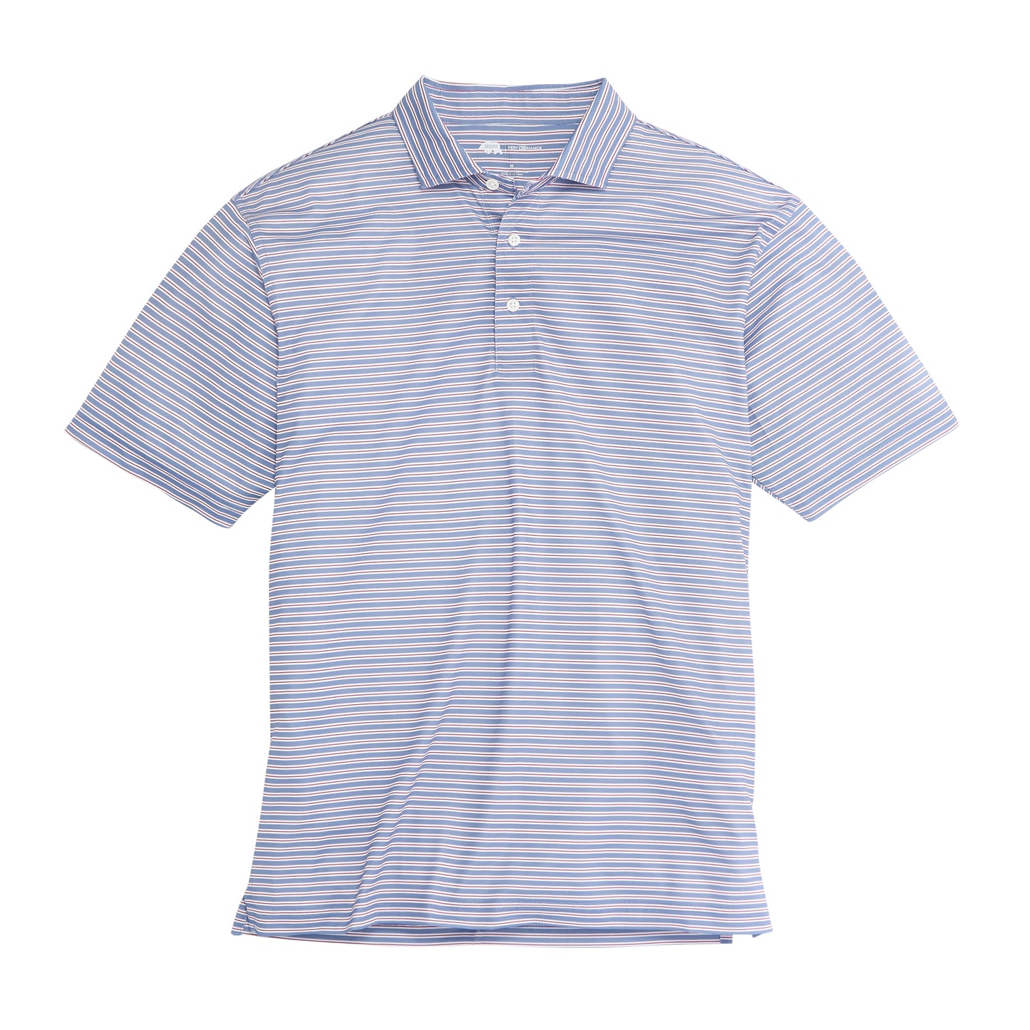 Match Stripe Performance Pique Polo