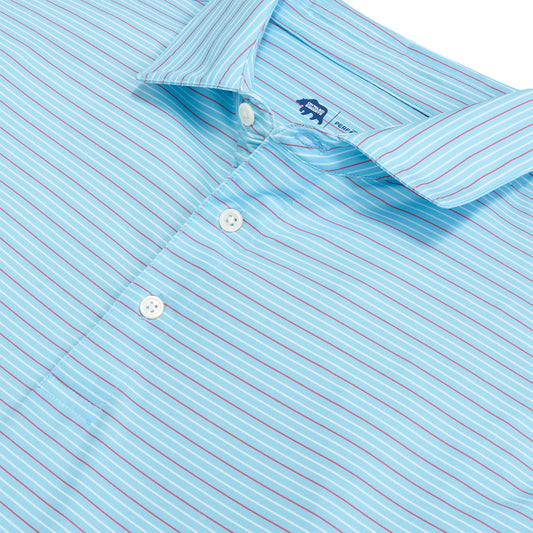 Driver Stripe Performance Polo - Skyride