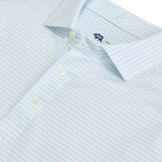 Tour Stripe Performance Pique Polo - Dutch Canal