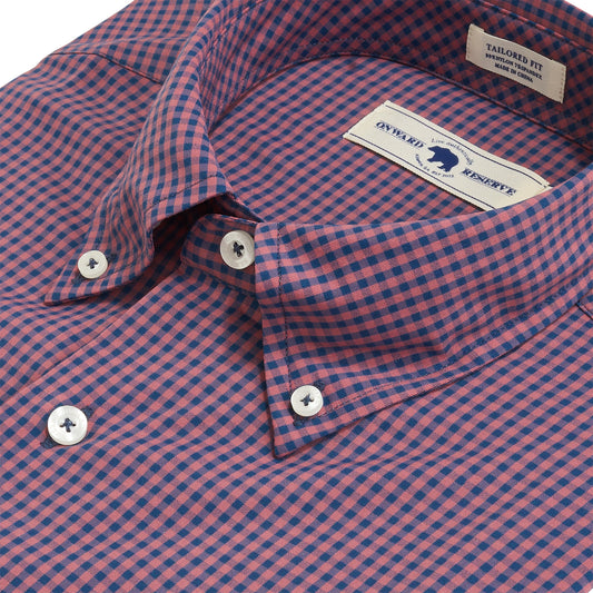 Folly Tailored Fit Performance Shirt - Withered Rose