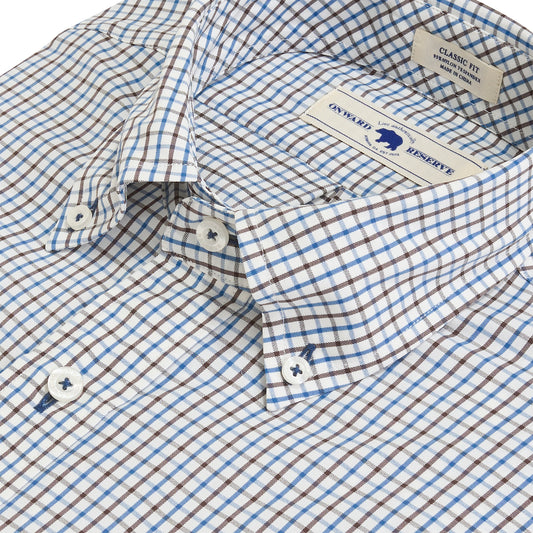 Queen Classic Fit Performance Shirt - Captains Blue