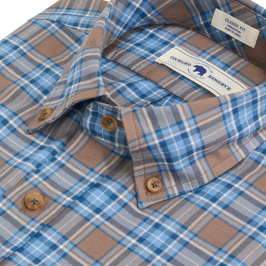 Adgers Featherweight Flannel - Walnut
