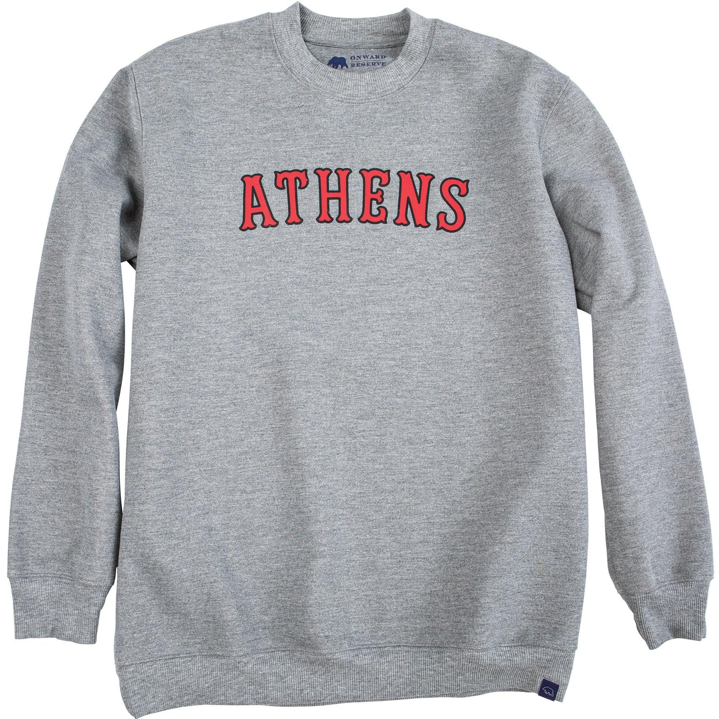 Athens Vintage Crewneck Sweatshirt - Heather Grey