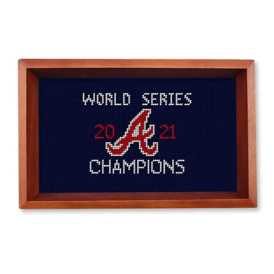 Atlanta Braves 2021 World Series Valet Tray