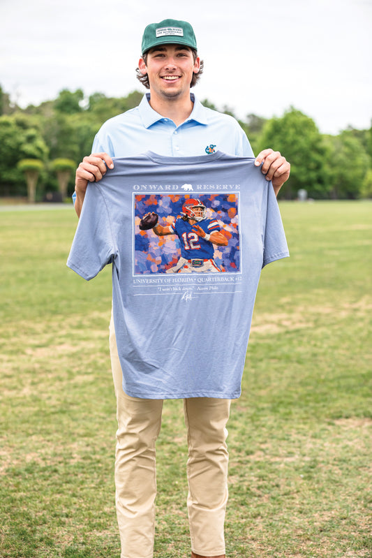 Florida Aaron Philo Tee - Washed Blue