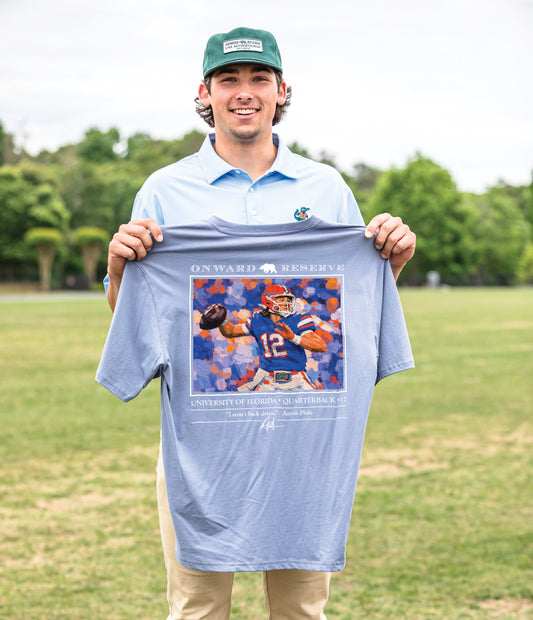 Florida Aaron Philo Tee - Washed Blue
