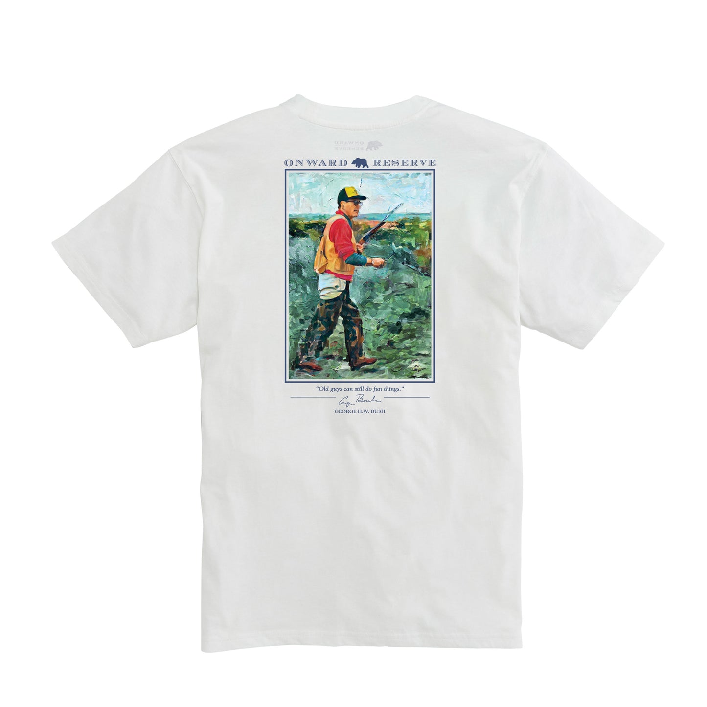 Great American Hunter Tee - White