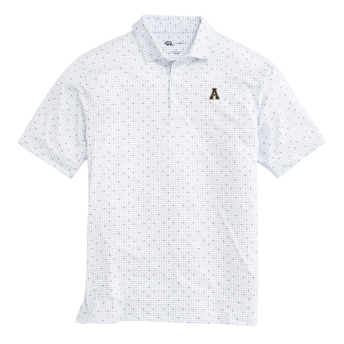 App State Tour Logo Printed Performance Polo