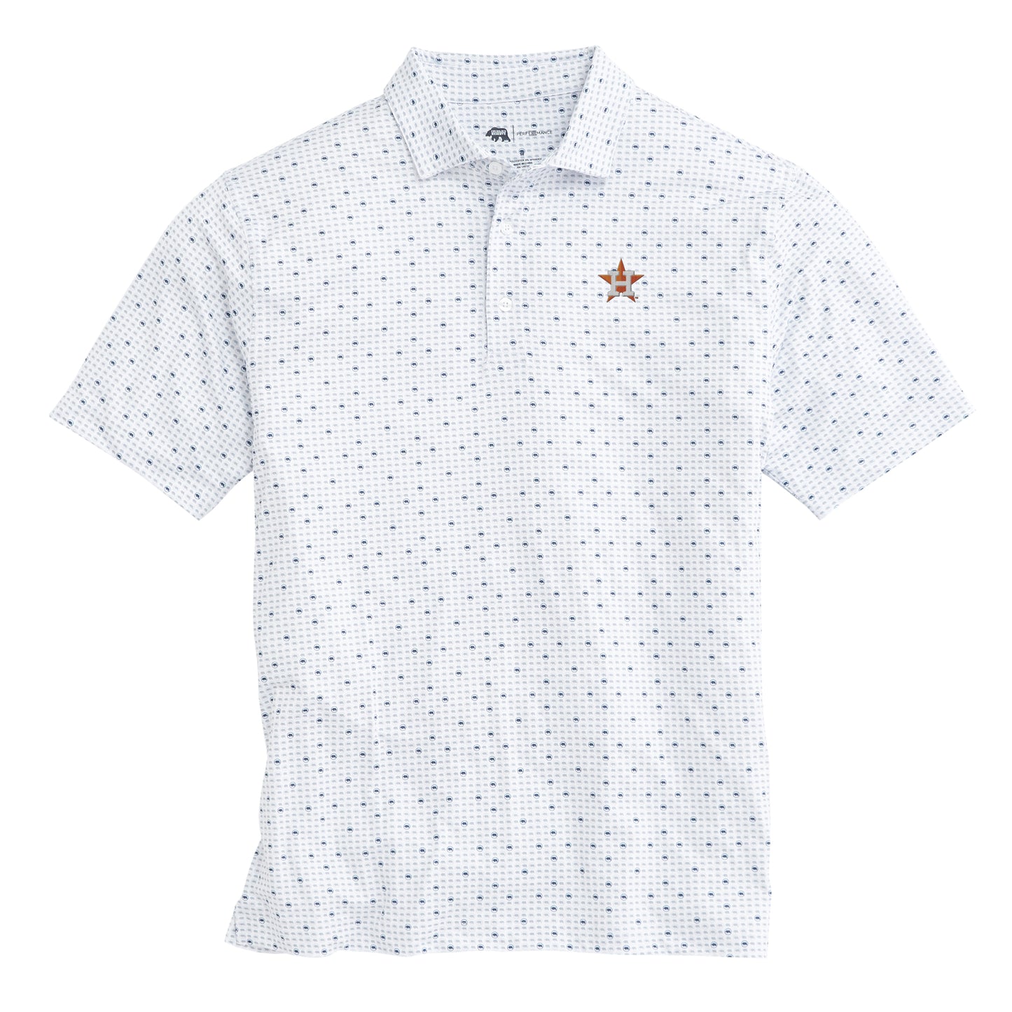 Houston Astros Tour Logo Printed Performance Polo
