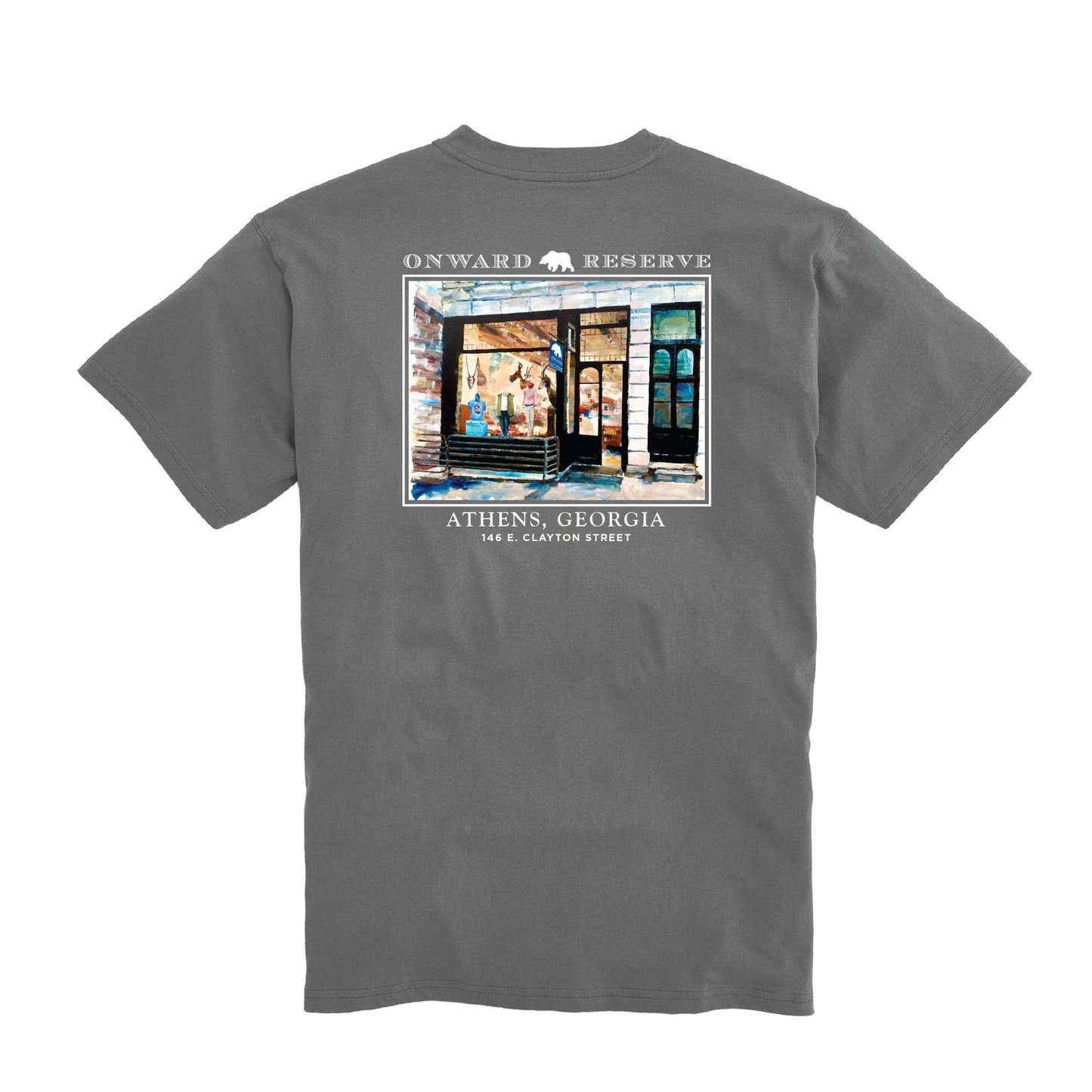 Lewis Athens Store Front Tee
