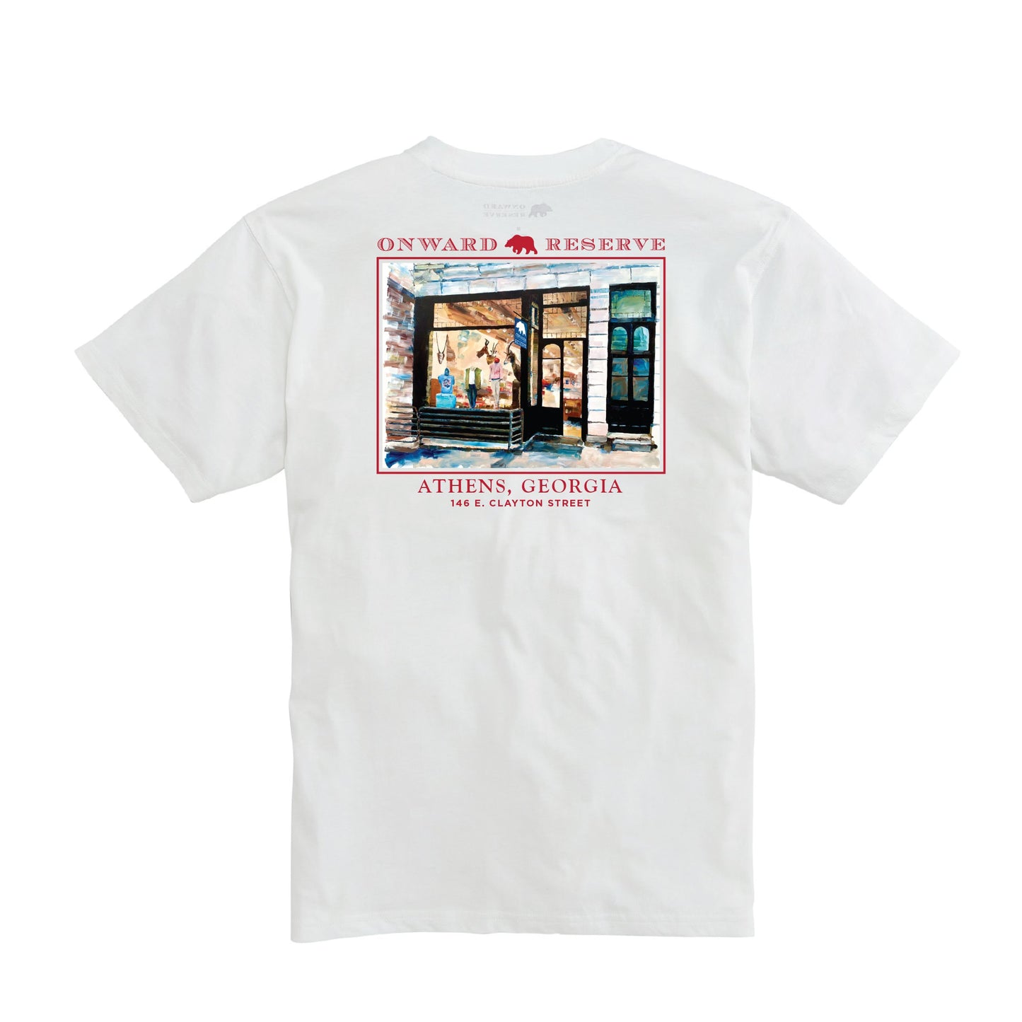 Lewis Athens Store Front Tee