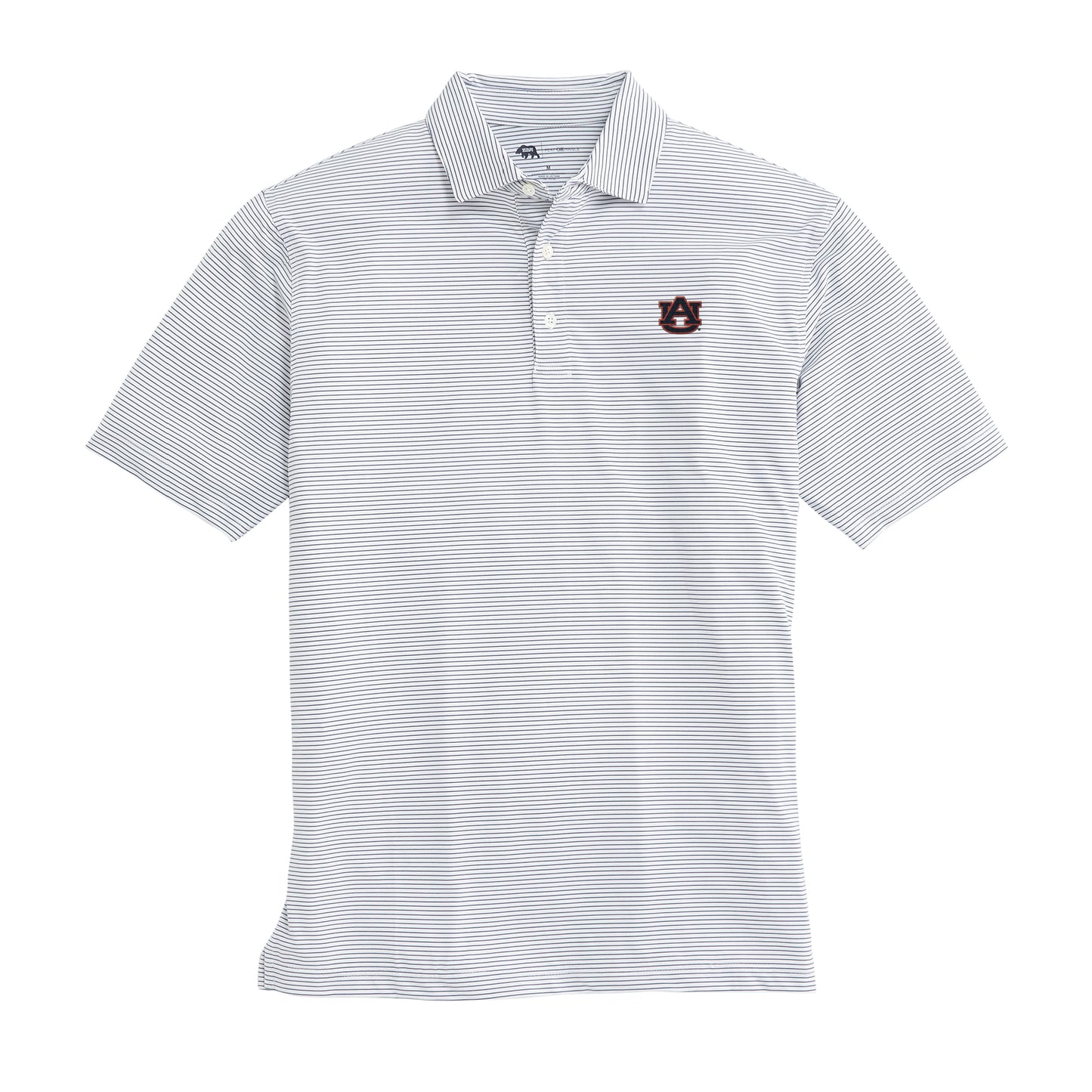 Birdie Stripe Auburn Performance Polo