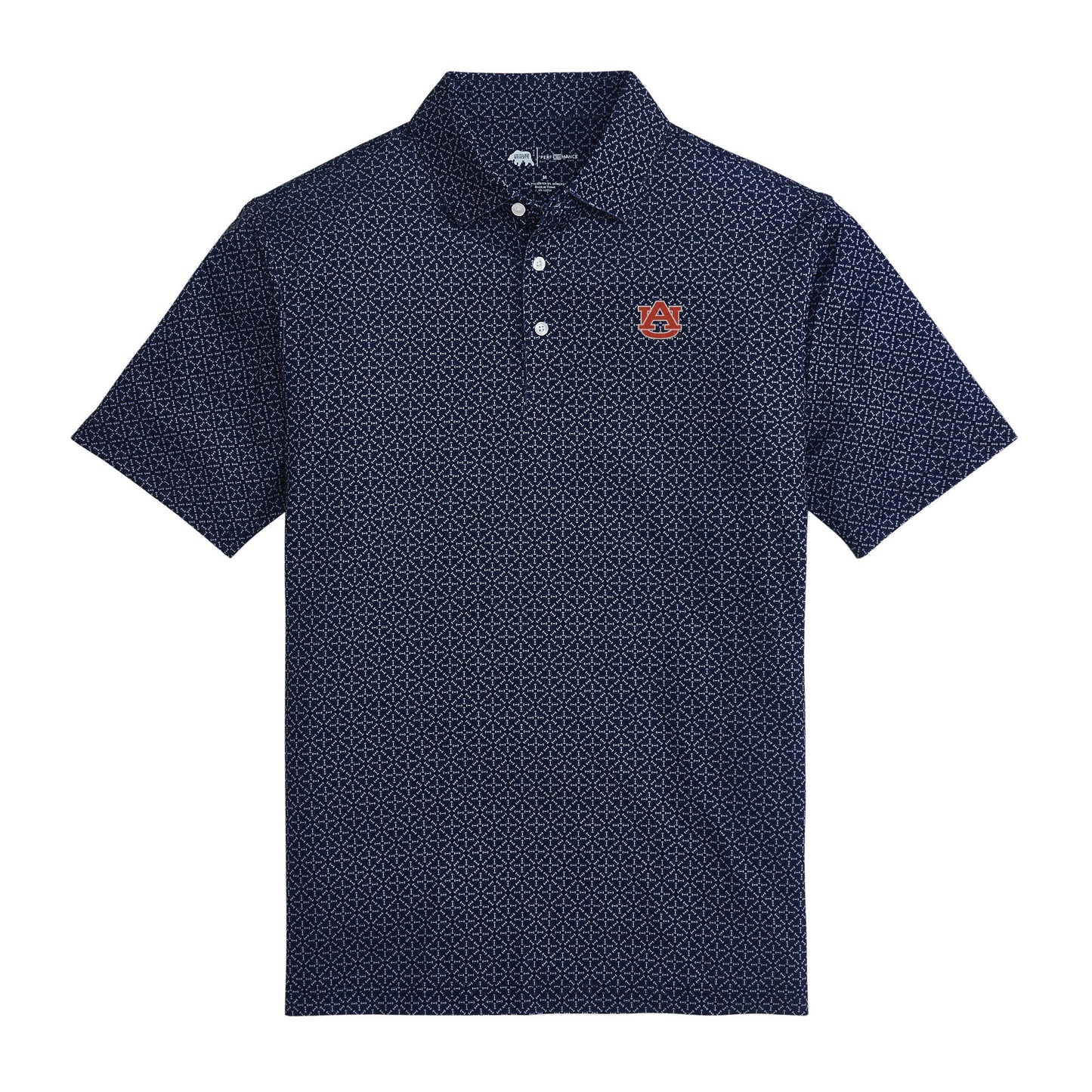 Auburn Gameday Printed Performance Polo - Naval Academy