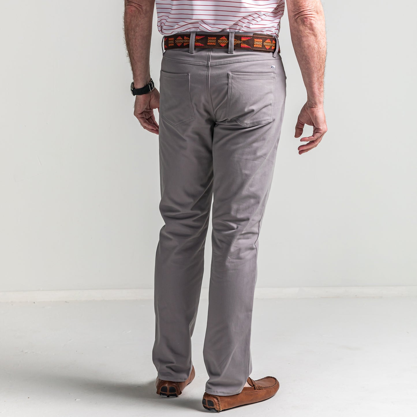 Classic Five Pocket Pant Steel Grey