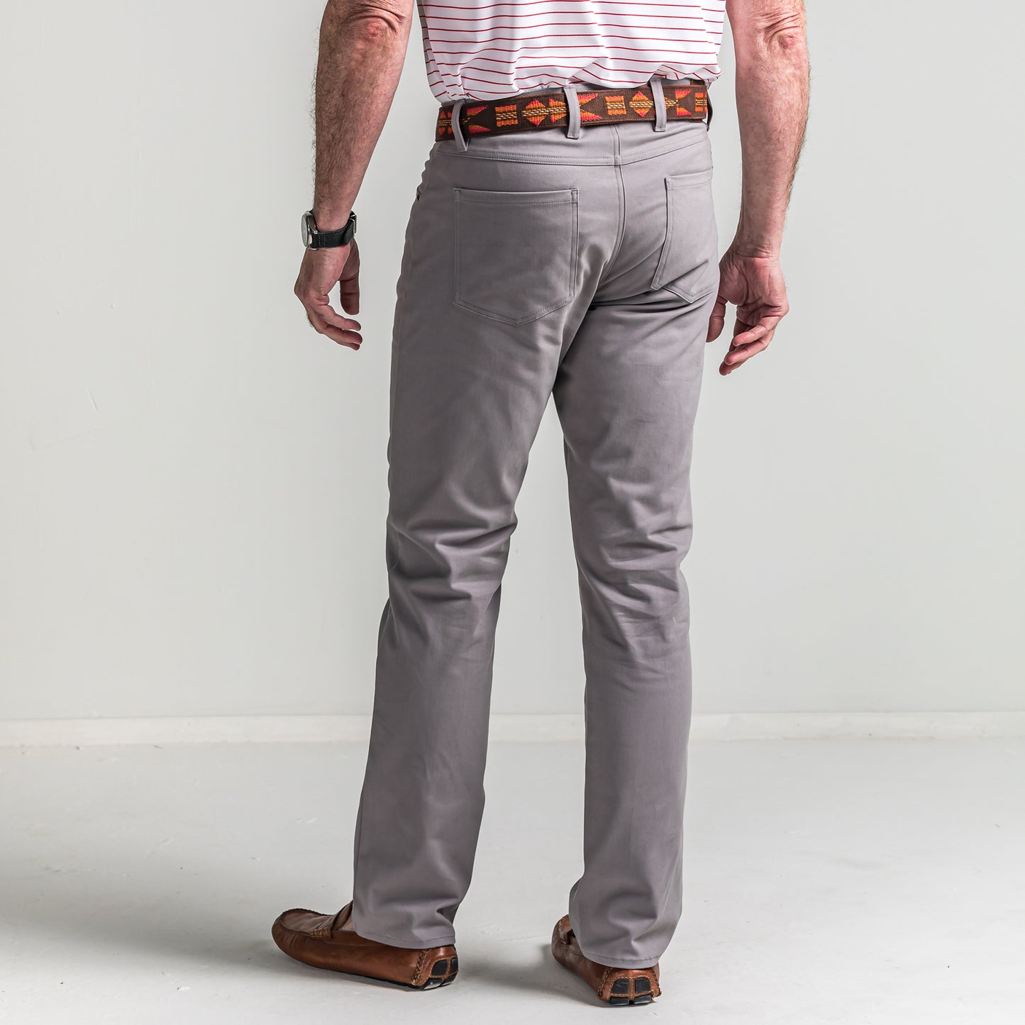 Classic Five Pocket Pant - Steel Grey