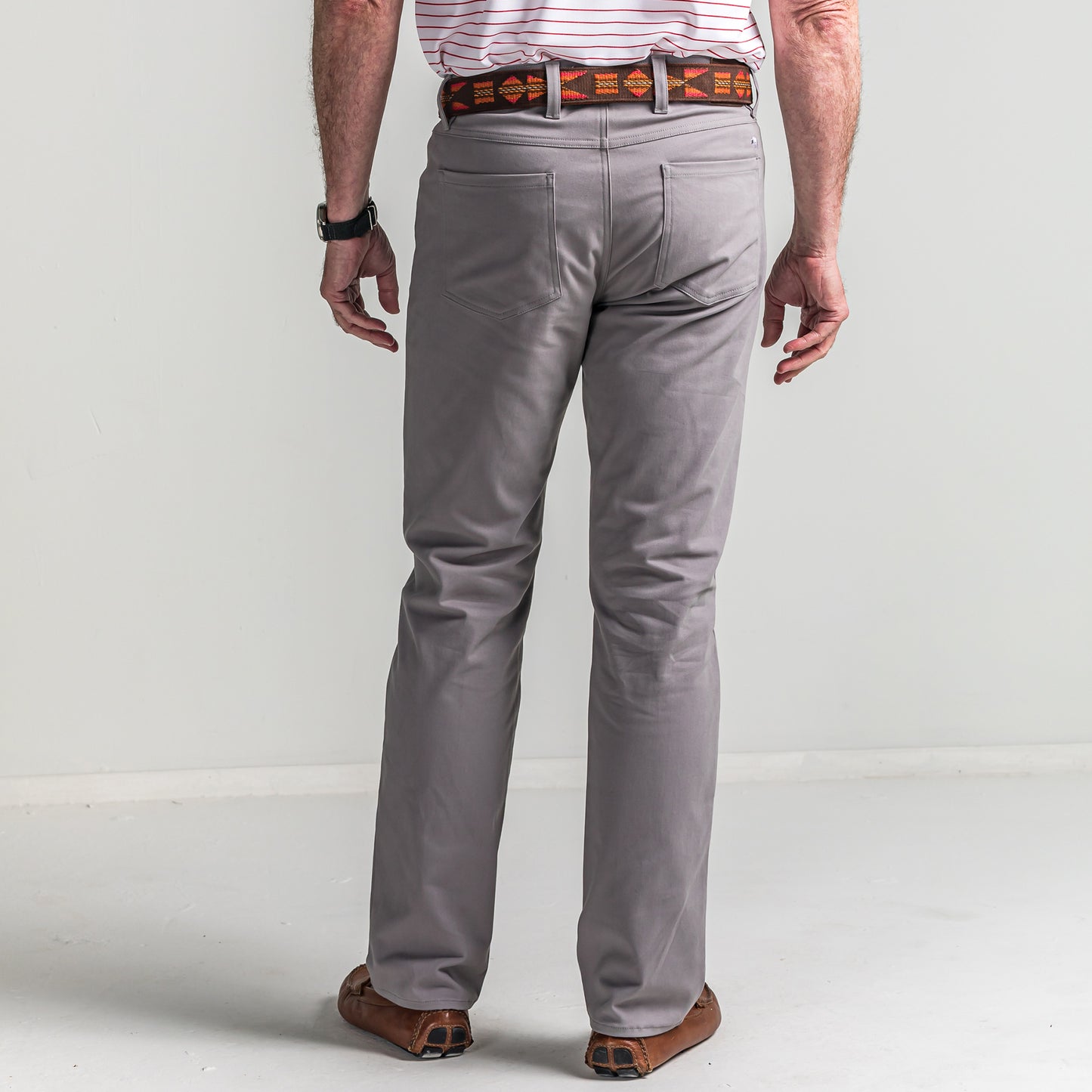 Classic Five Pocket Pant - Steel Grey