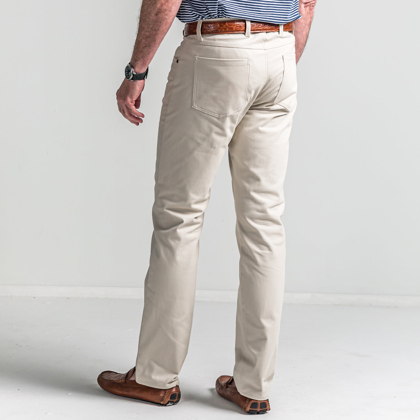 Classic Five Pocket Pant - Stone