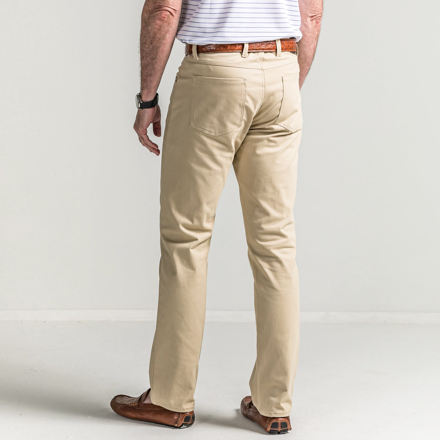 Classic Five Pocket Pant - Tan