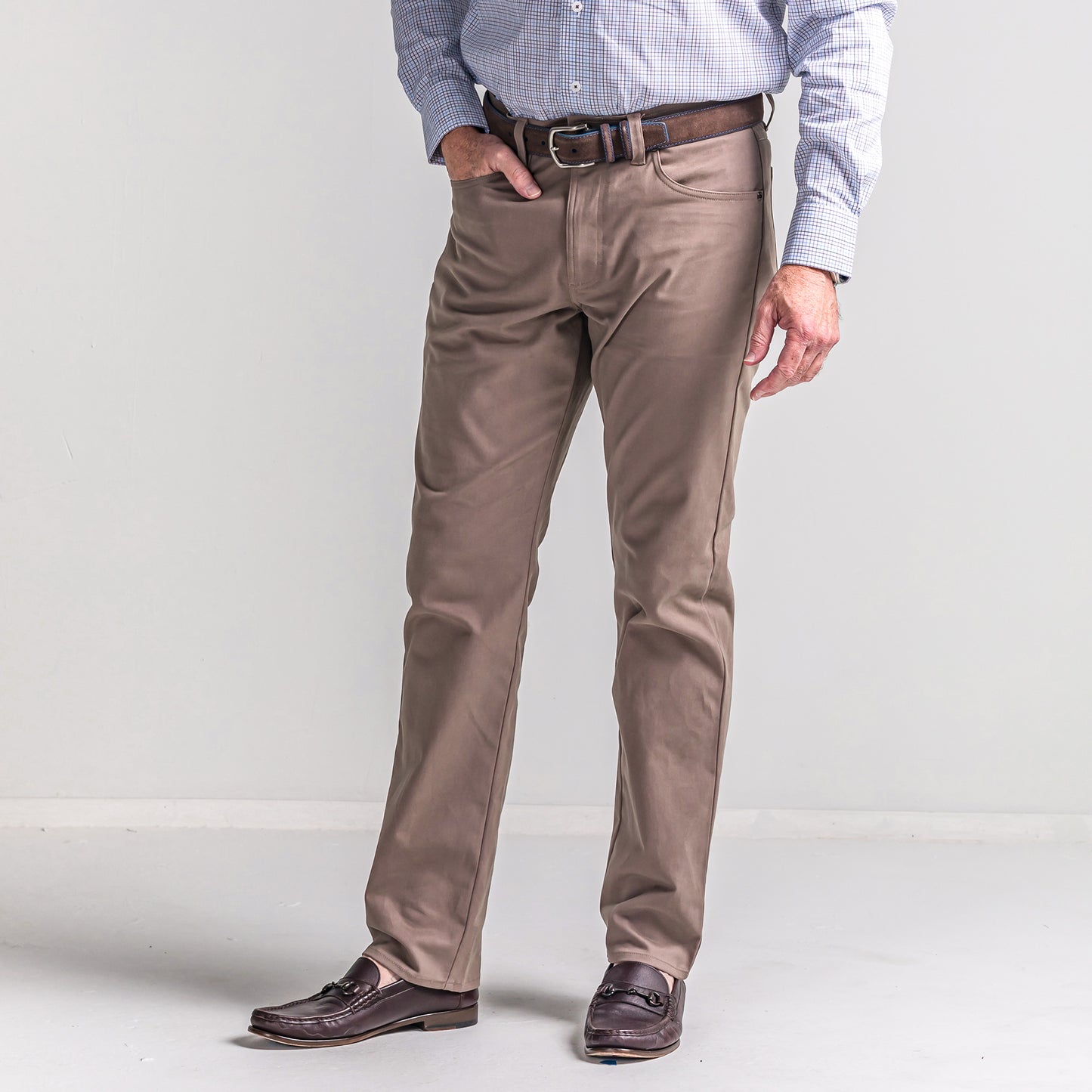 Classic Five Pocket Pant - Walnut