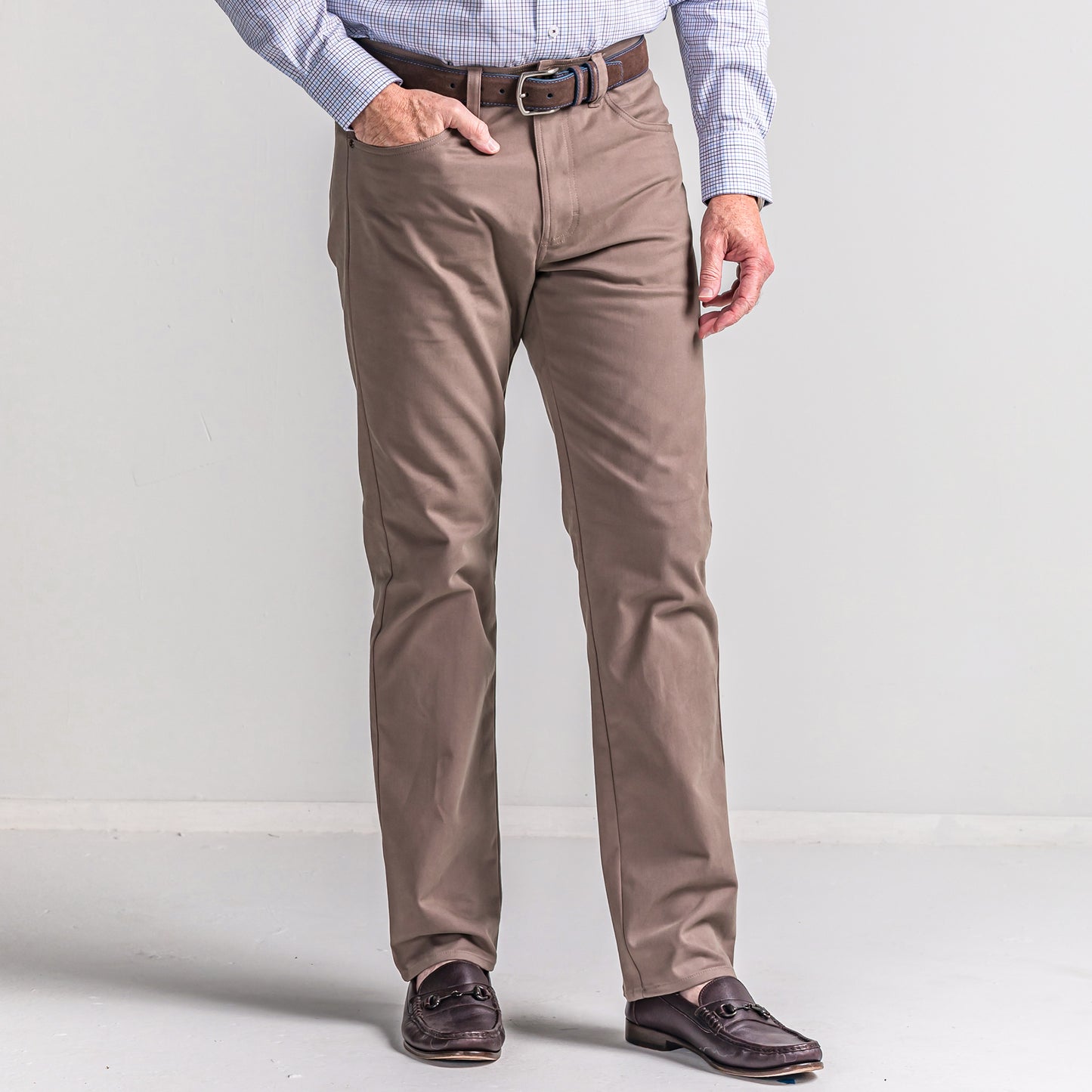Classic Five Pocket Pant - Walnut