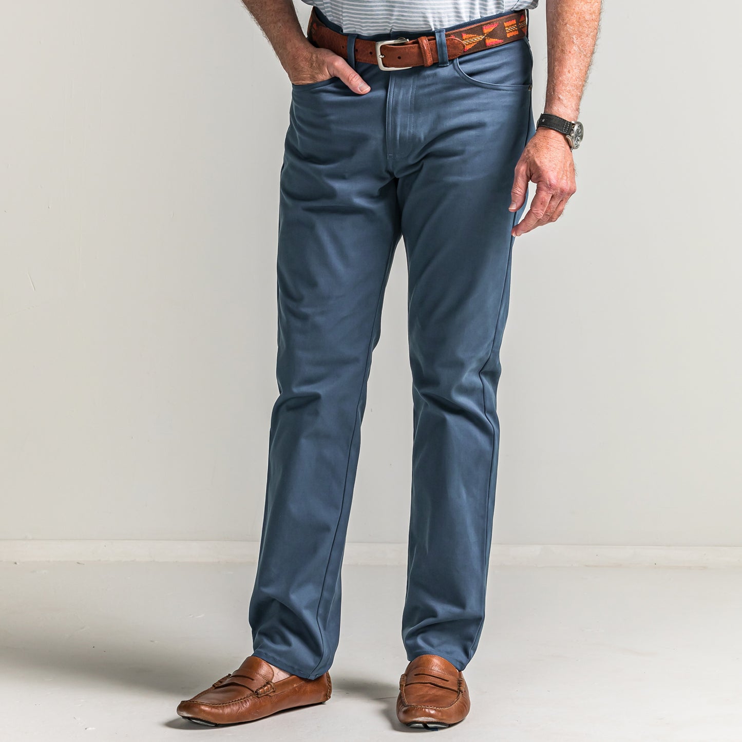 Classic Five Pocket Pant - Dark Denim