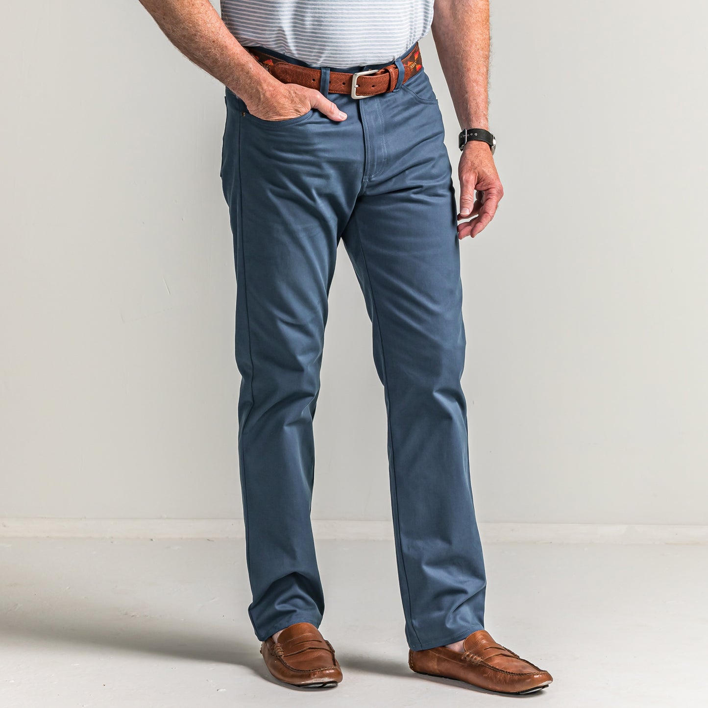 Classic Five Pocket Pant - Dark Denim