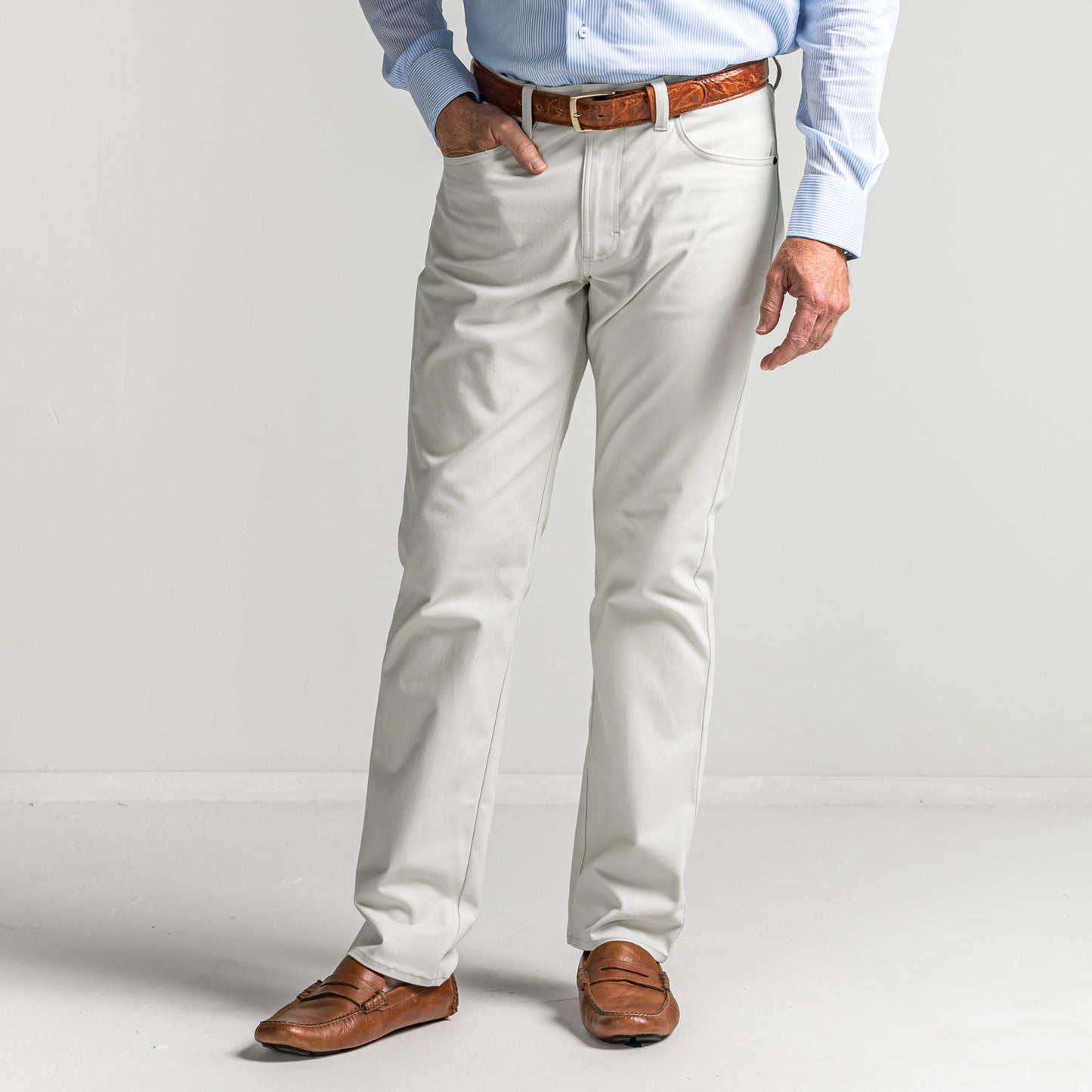 Classic Five Pocket Pant Foggy Dew