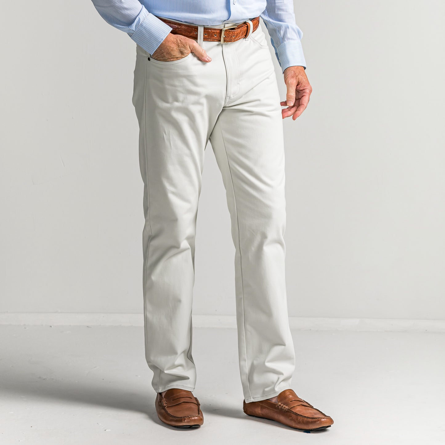 Classic Five Pocket Pant Foggy Dew