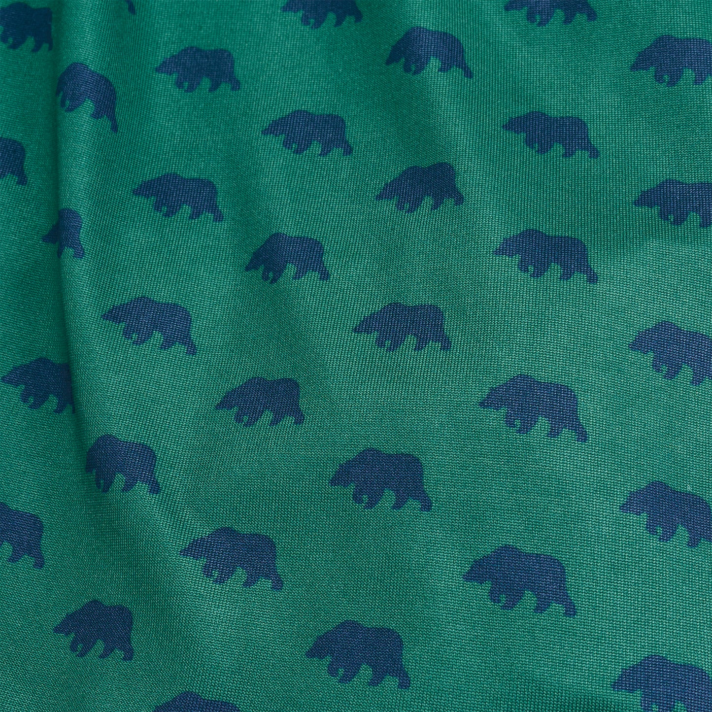 Bear Logo Performance Boxers - Posy Green