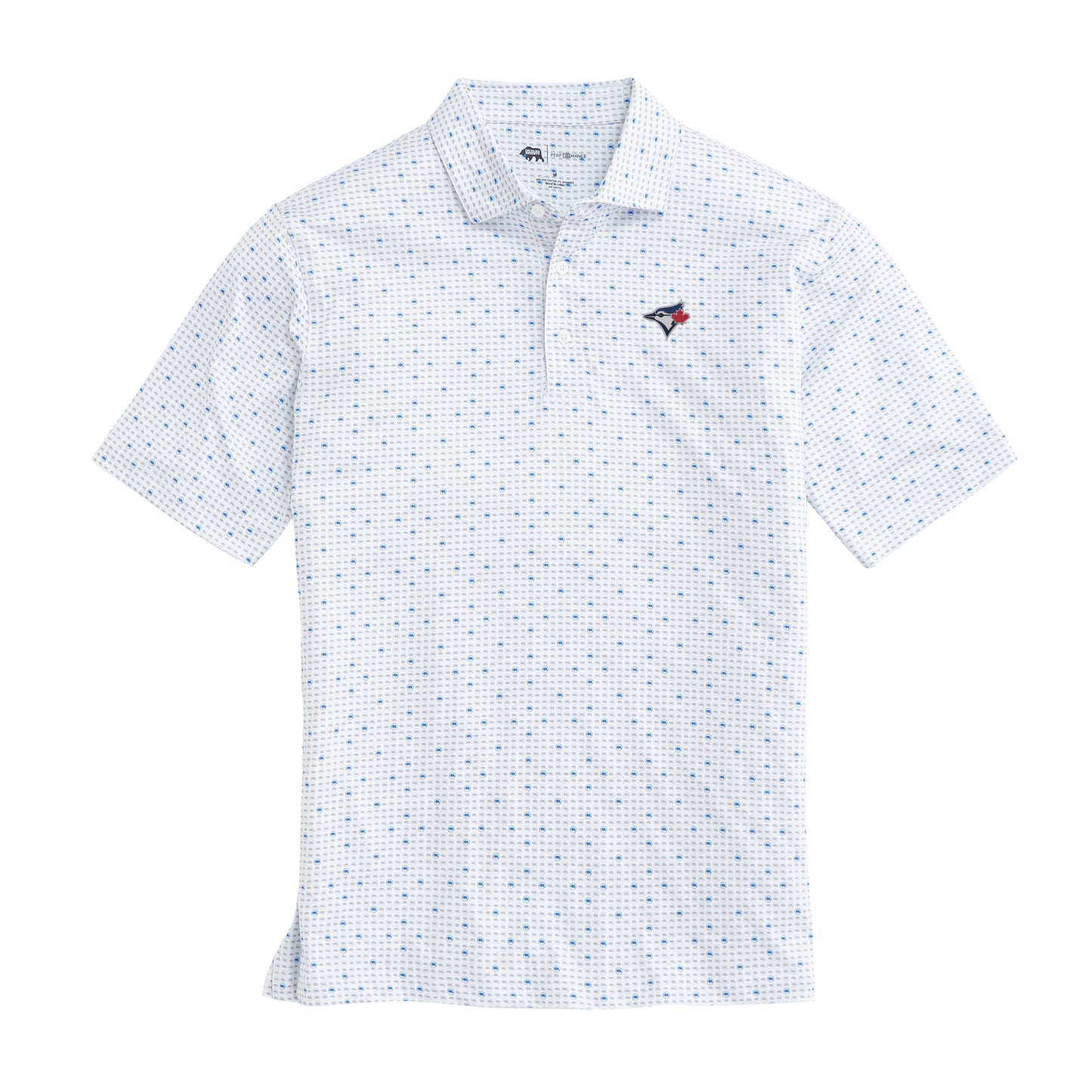 Toronto Blue Jays Tour Logo Printed Performance Polo