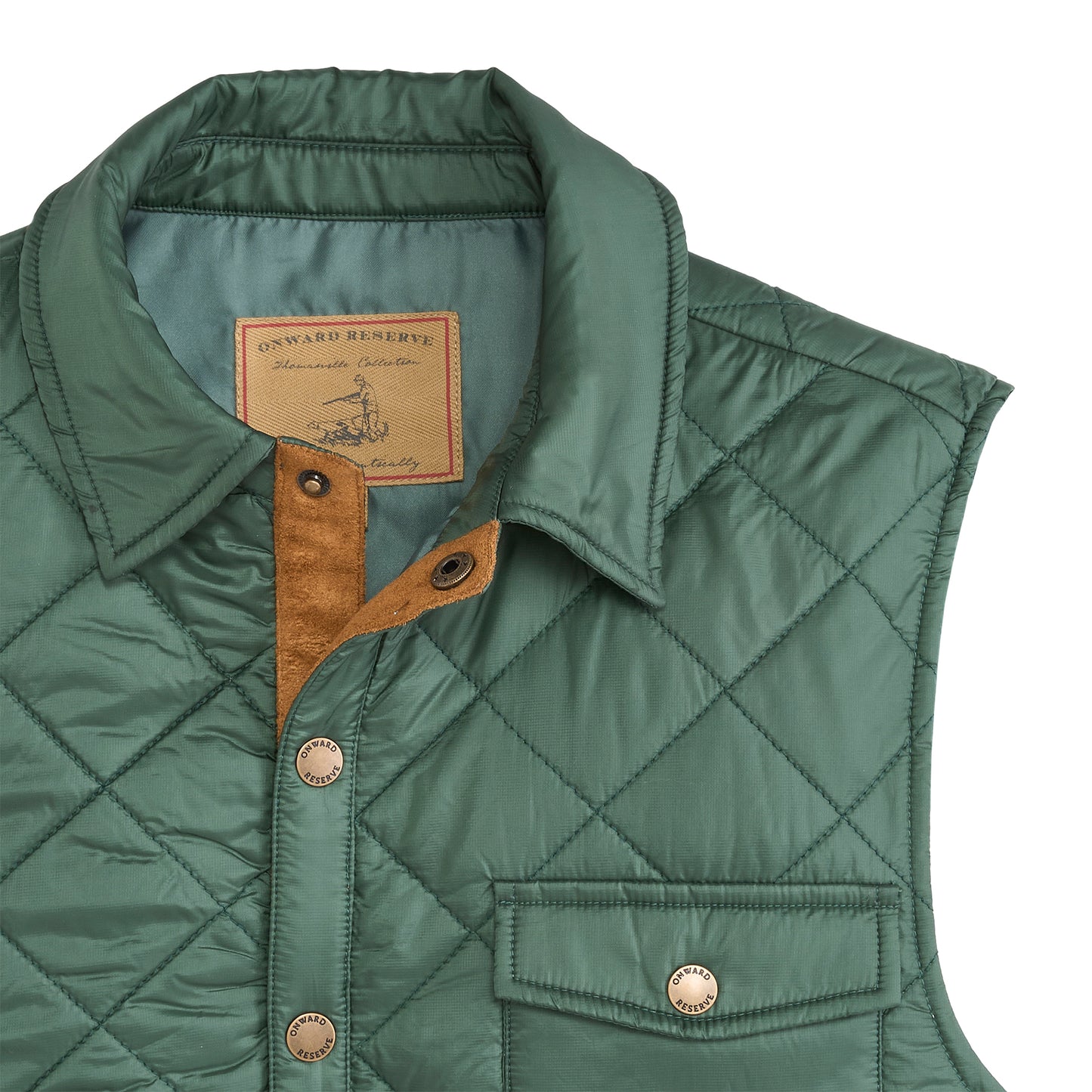 Braswell Vest - Dark Forest
