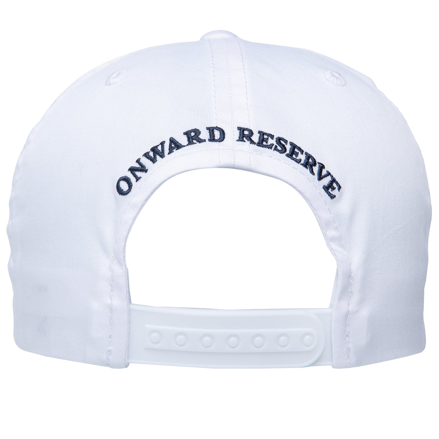 American Flag Rope Hat - White Hat / Navy Rope