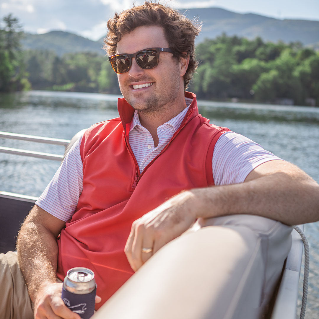Brendon Performance Vest - Red