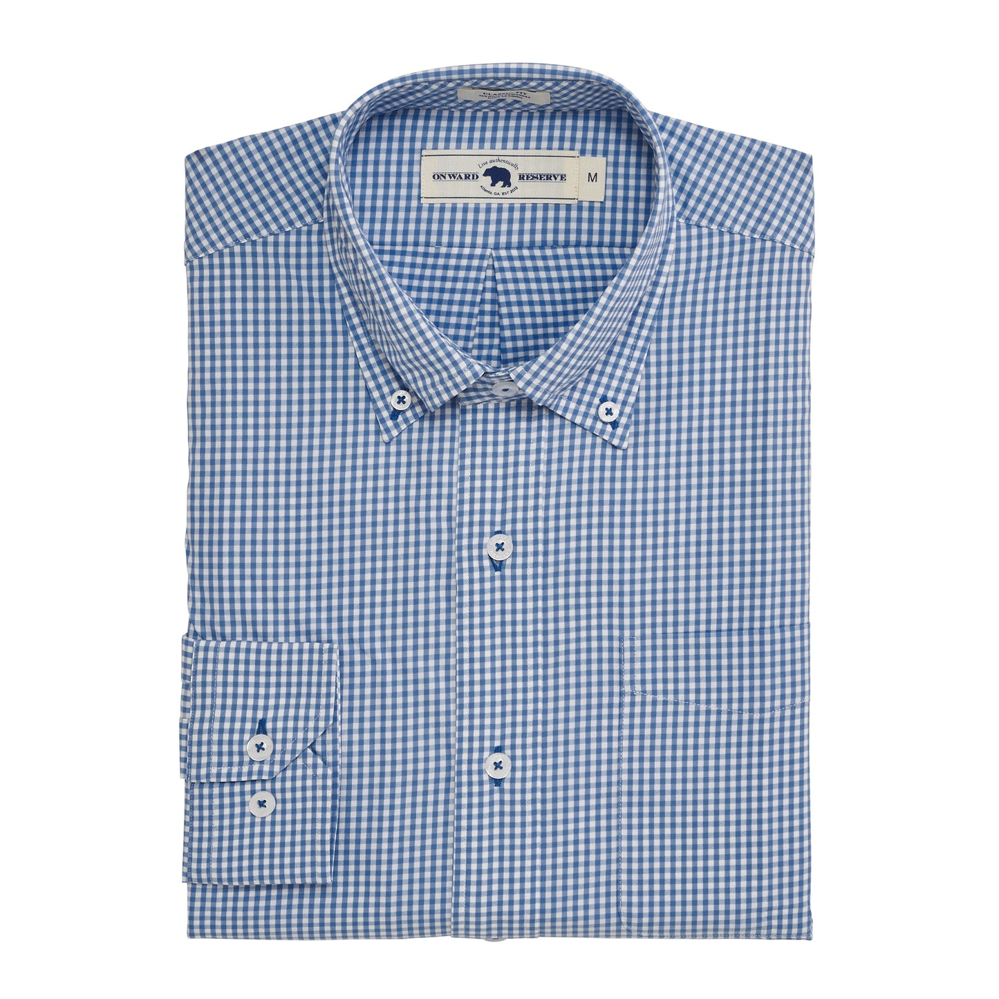 Stock Classic Fit Performance Shirt - Riviera