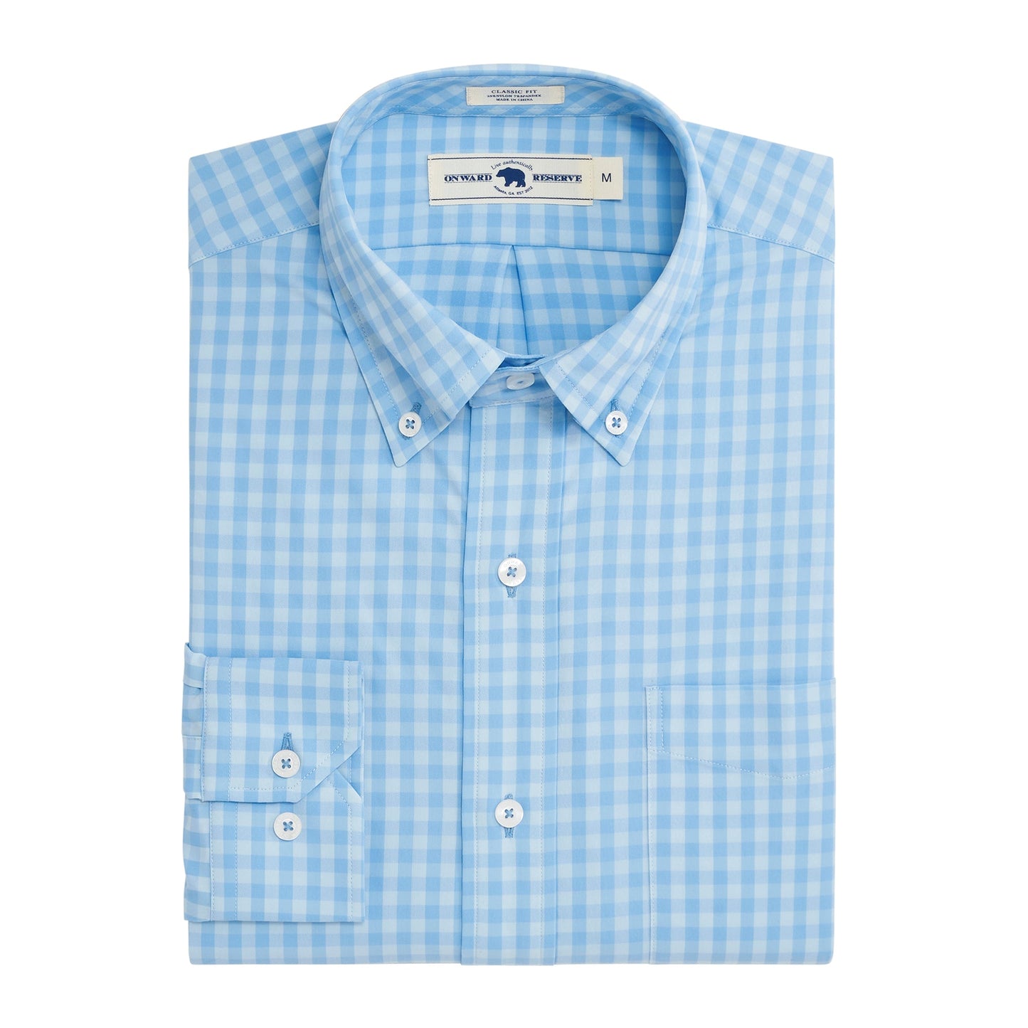 Jordan Classic Fit Performance Button Down - Clearwater