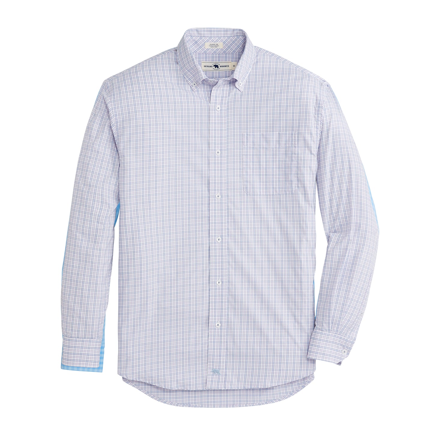 Tillery Classic Fit Performance Button Down - Flamingo Plume