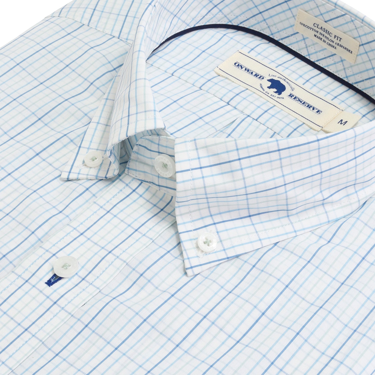 Briar Classic Fit Quad Button Down