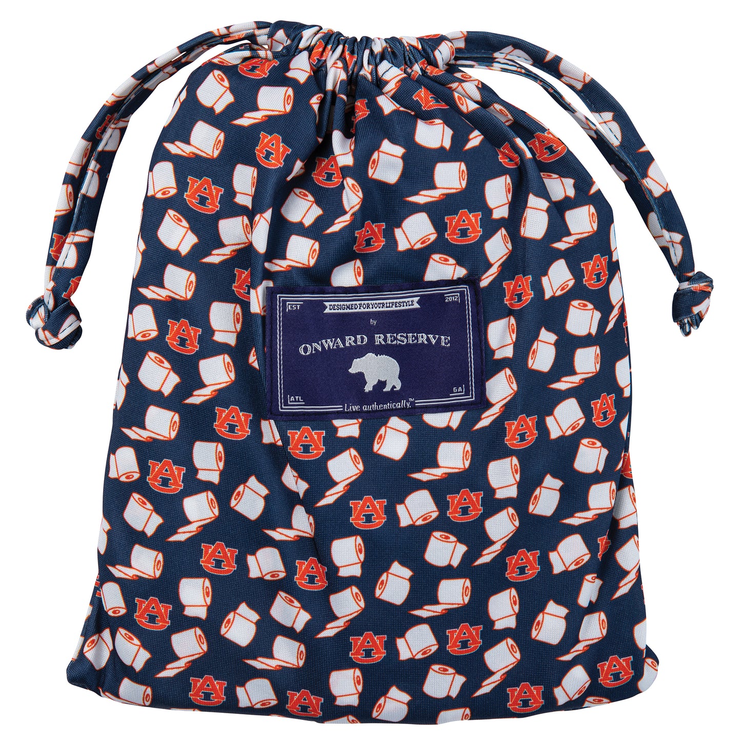 Auburn Roll Toomers Performance Boxer - Classic Navy