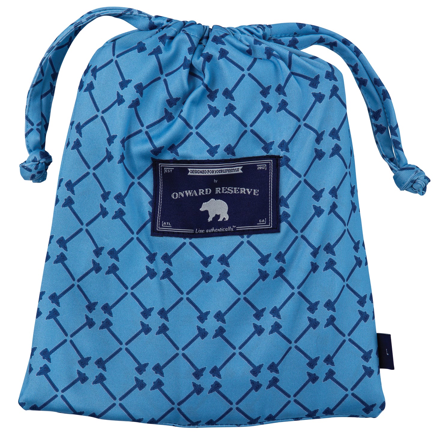 Braves Tomahawk Performance Boxer - Sky
