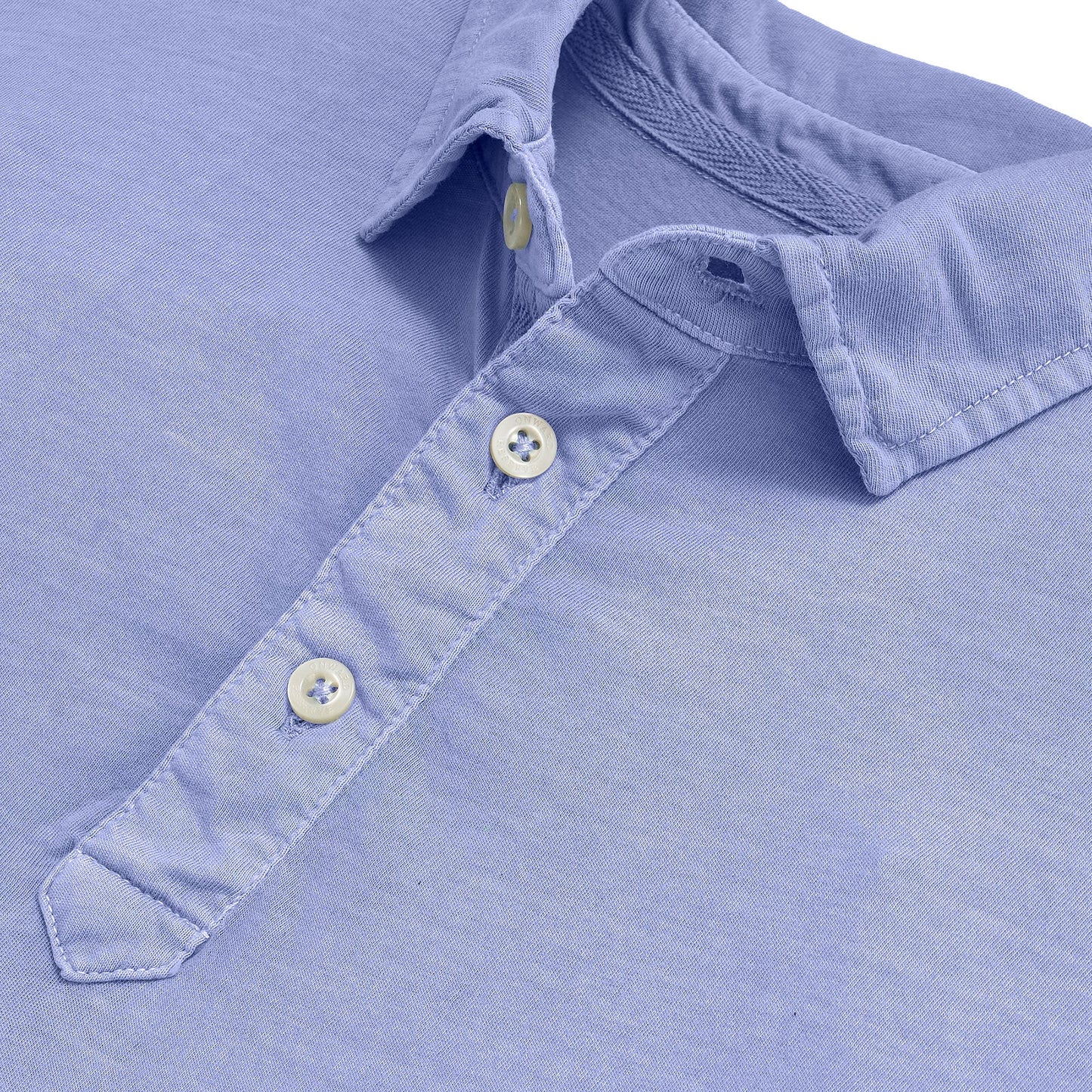 Perry Long Sleeve Polo - Day Break