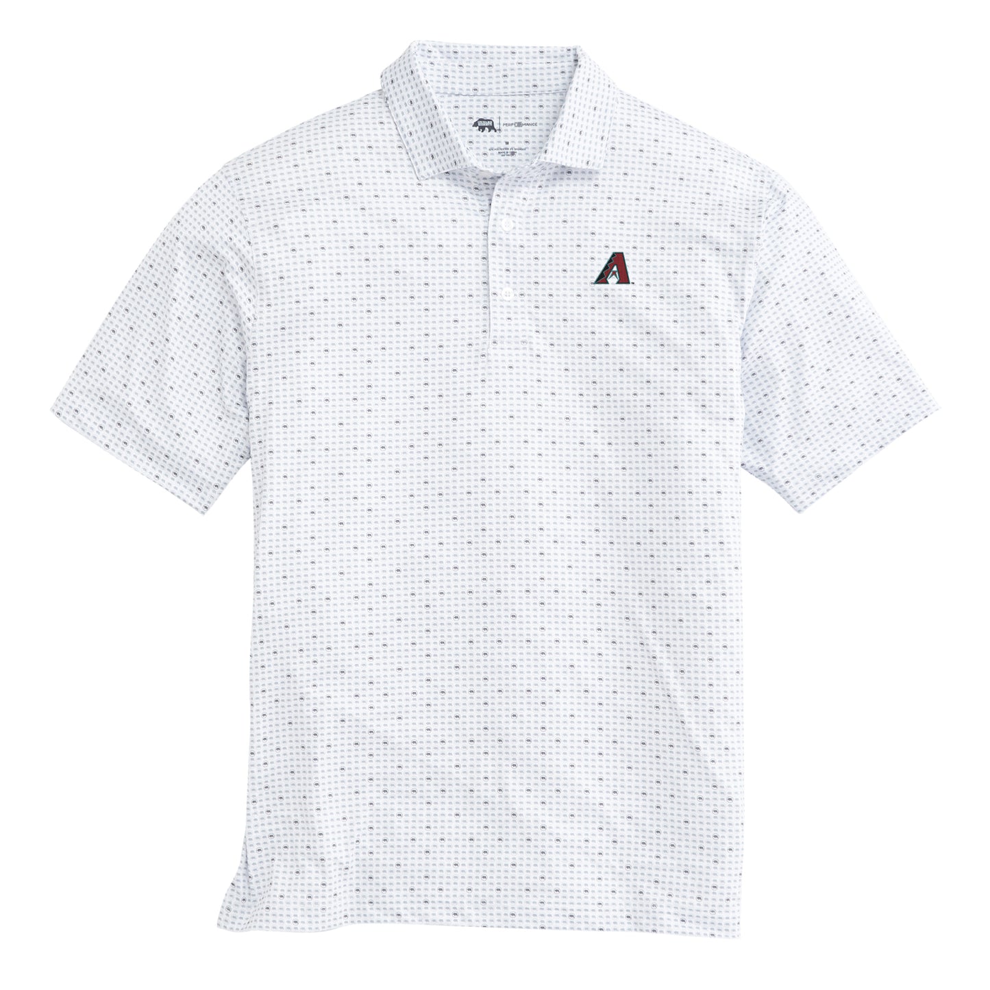 Arizona Diamondbacks Tour Logo Printed Performance Polo
