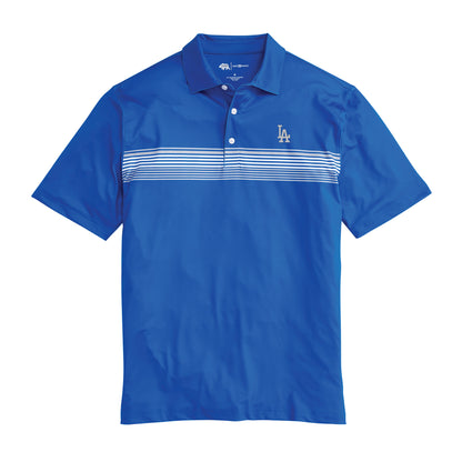 Los Angeles Dodgers Prestwick Printed Performance Polo