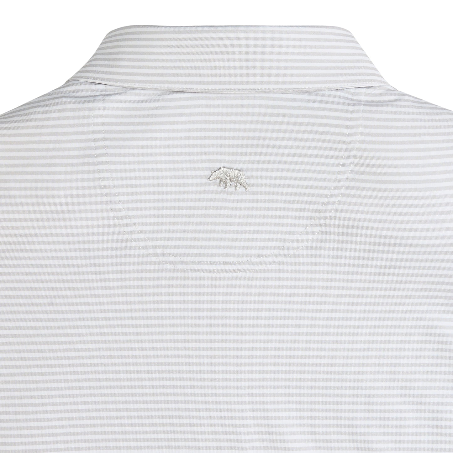 Echo Stripe Performance Polo - Harbor Mist
