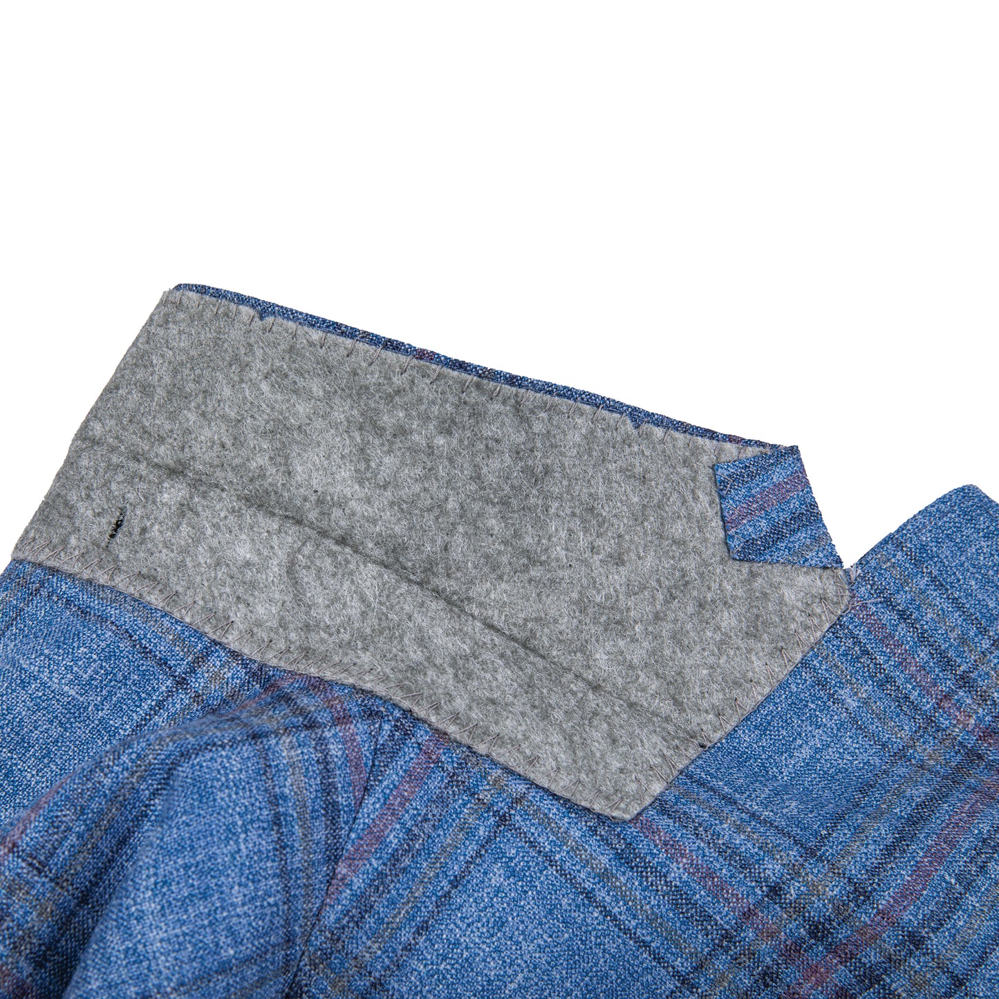 E. Thomas Sky/Cabana Pink Plaid Sport Coat