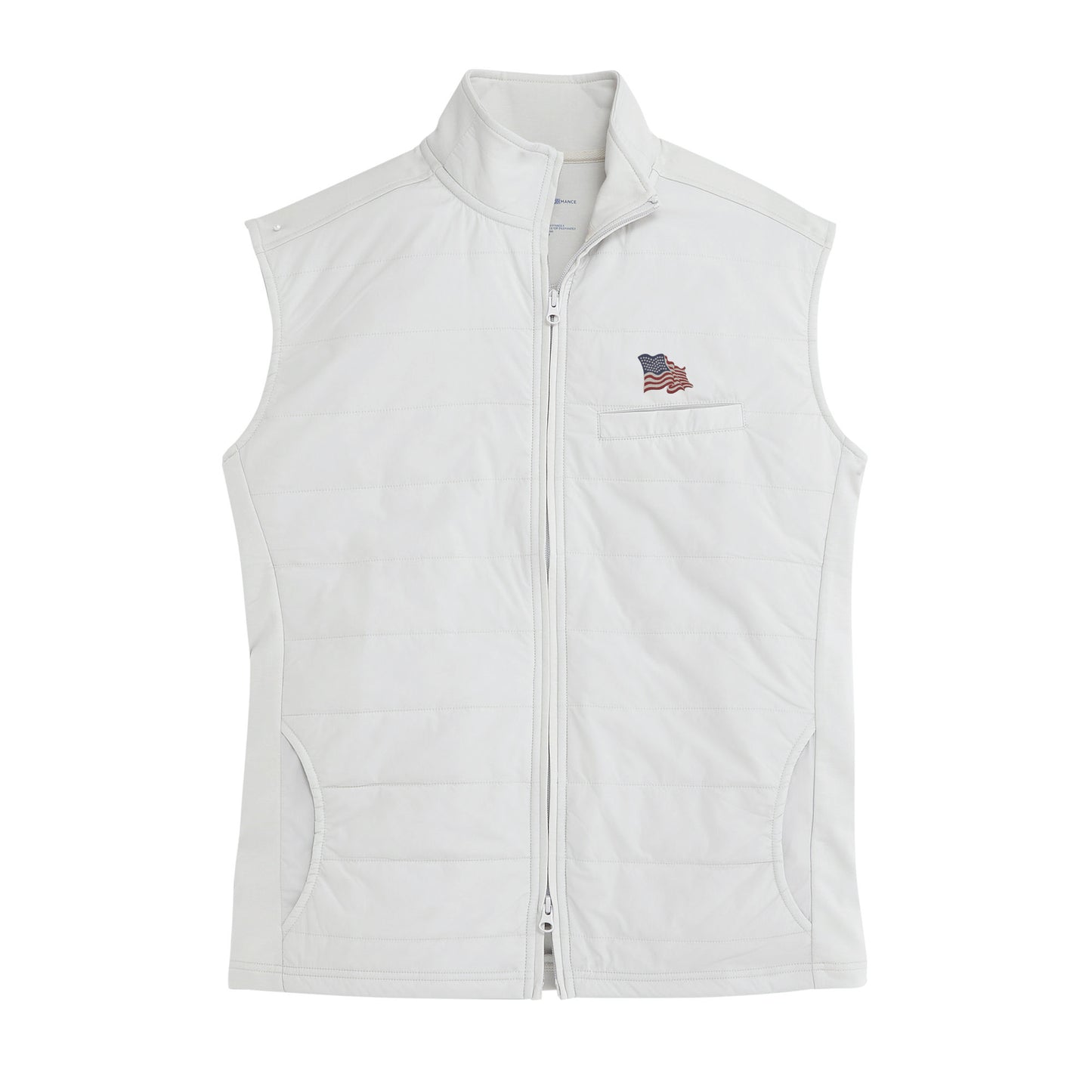 Vintage Flag Arven Vest - Mushroom