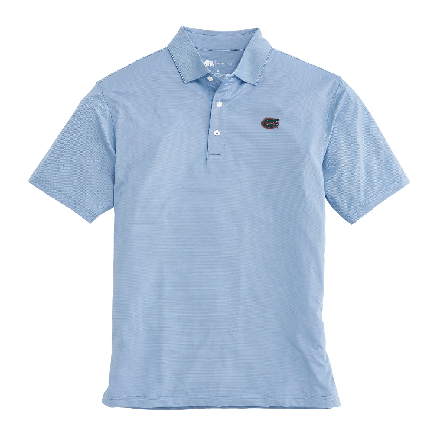 Florida Gator Hairline Stripe Performance Polo