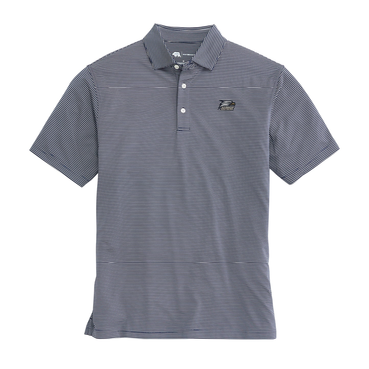 Georgia Southern Birdie Stripe Performance Polo